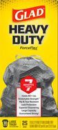 Glad Trash Bags, Drawstring, Multipurpose, Large, 30 Gallon - 25 Bags