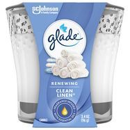 Glade Candle, Clean Linen - 1 Candle