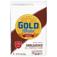 Gold Medal Flour, All Purpose, Unbleached - 5 Pounds