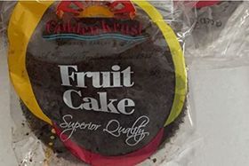 Golden Krust Jamaican Small Fruit Cake - 6 Ounces