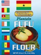 Golden Tropics Flour, Fufu, Plantain - 24 Ounces