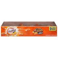 Goldfish Flavor Blasted Baked Snack Crackers, Xtra Cheddar - 9 x 0.9 Ounces