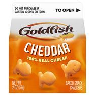 Goldfish Snack Crackers, Baked, Cheddar - 2 Ounces