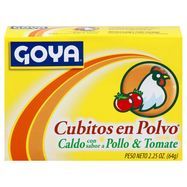 Goya Bouillon, Chicken & Tomato Flavored, Powdered - 2.25 Ounces