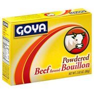 Goya Bouillon, Powdered, Beef Flavored - 2.82 Ounces