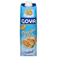 Goya Cocktail, Passion Fruit - 33.8 Fluid Ounces