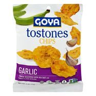Goya Garlic Tostones Chips - 2 Ounces