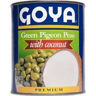 Goya Green Pigeon Peas with Coconut - 30 Ounces