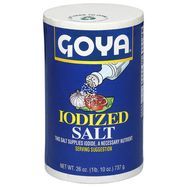 Goya Iodized Salt - 26 Ounces