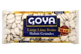 Goya Lima Beans, Large - 16 Ounces