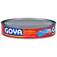 Goya Sardines, in Hot Tomato Sauce 15 OZ