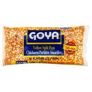 Goya Split Peas, Yellow - 16 Ounces