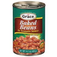 Grace Baked Beans in Tomato Sauce - 14.1 Ounces