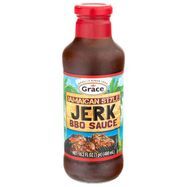 Grace BBQ Sauce, Jerk, Jamaican - 16.2 Fluid Ounces