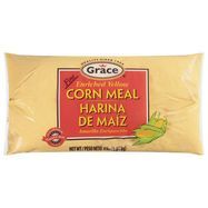 Grace Corn Meal, Enriched Yellow, Fine - 4 Pounds