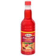 Grace Flavored Syrup, Fruit Punch - 25.3 Fluid Ounces