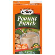 Grace Foods Peanut Punch Drink - 8.1 Fluid Ounces