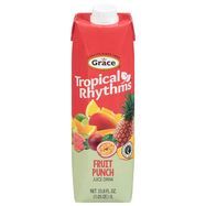 Grace Tropical Rhythms Fruit Punch Juice - 33.8 Fl. Oz.