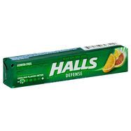 Halls Defense Dietary Supplement Drops, Vitamin C, Assorted Citrus - 9 drops