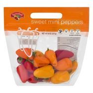 Hannaford Peppers, Sweet, Mini - 8 Ounces