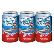 Hawaiian Punch Fruit Punch, Fruit Juicy Red - 6 x 12 Fluid Ounces