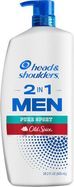 Head & Shoulders Men 2 in 1 Old Spice Pure Sport Dandruff Shampoo + Conditioner - 28.2 Fluid Ounces