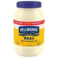 Hellmanns Mayonnaise, Real - 48 Fluid Ounces