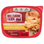 Hillshire Farm Deli Select Chicken Breast, Rotisserie Seasoned, Ultra Thin - 9 Ounces