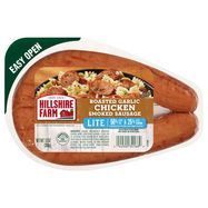 Hillshire Farm Smoked Sausage, Chicken, Roasted Garlic - 13 Ounces