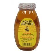 Honey Brother Clover Pure Natural Honey - 12 Ounces