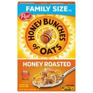 Honey Bunches Cereal, Honey Roasted, Crunchy - 18 Ounces