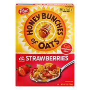 Honey Bunches Cereal, with Real Tasty Strawberries - 13 Ounces