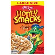 Honey Smacks Cereal, Sweetened Puffed Wheat - 15.3 Ounces