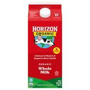 Horizon Organic Milk, Organic, Whole - half gallon