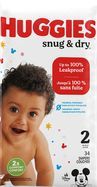 Huggies Snug & Dry Diapers, Disney Baby, Size 2 (12-18 lb) - 34 Diapers