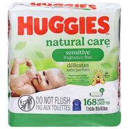 Huggies Wipes, with 99% Purified Water, Plant-Based, Sensitive & Fragrance Free, Disney Baby - 168 Wipes