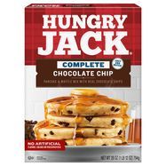 Hungry Jack Pancake & Waffle Mix, Complete, Chocolate Chip - 28 Ounces