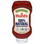 HUNTS Tomato Ketchup, 100% Natural, Thicker & Richer - 20 Ounces