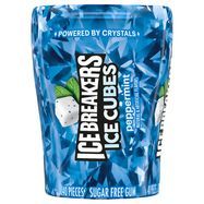 Ice Breakers Ice Cubes Gum, Sugar Free, Peppermint - 40 Pieces