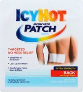 Icy Hot Medicated Patch, Extra Strength, Back and Large Areas - 1 Patch