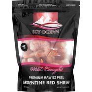 Icy Ocean 16/20 Argentina Raw Red Shrimp - 16 Ounces