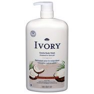 Ivory Body Wash, Mild & Gentle, Coconut Scent - 1.03 Liters