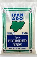 Iyan Ado Yam, Pounded - 2 Pounds