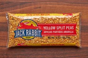 JACK RABBIT Split Peas, Yellow - 16 Ounces