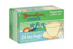 Jamaican Choice Peppermint Caffeine Free Tea - 24 Count