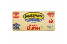 James Farms Unsalted Butter - 16 Fluid Ounces