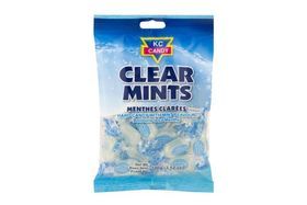 KC Candy Clear Mints - 3 Pack (3.52 Ounces Each)