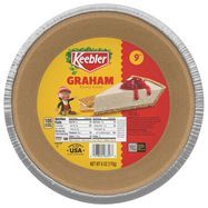 Keebler Ready Crust, Graham, 9 Inch - 6 Ounces