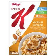 Kellogg's Cereal, Vanilla & Almond - 12.5 Ounces