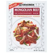 Kikkoman Seasoning Mix, Mongolian Beef - 1 Ounce